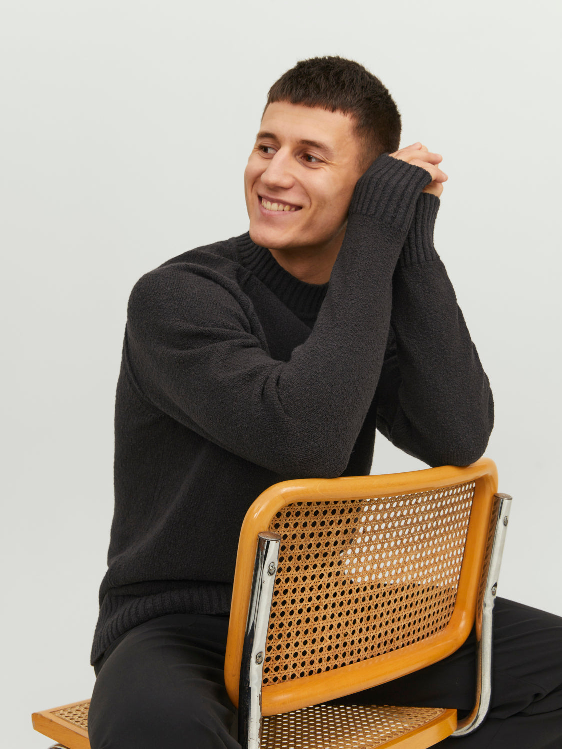 JPRBLULUCAS Pullover - Chocolate Torte